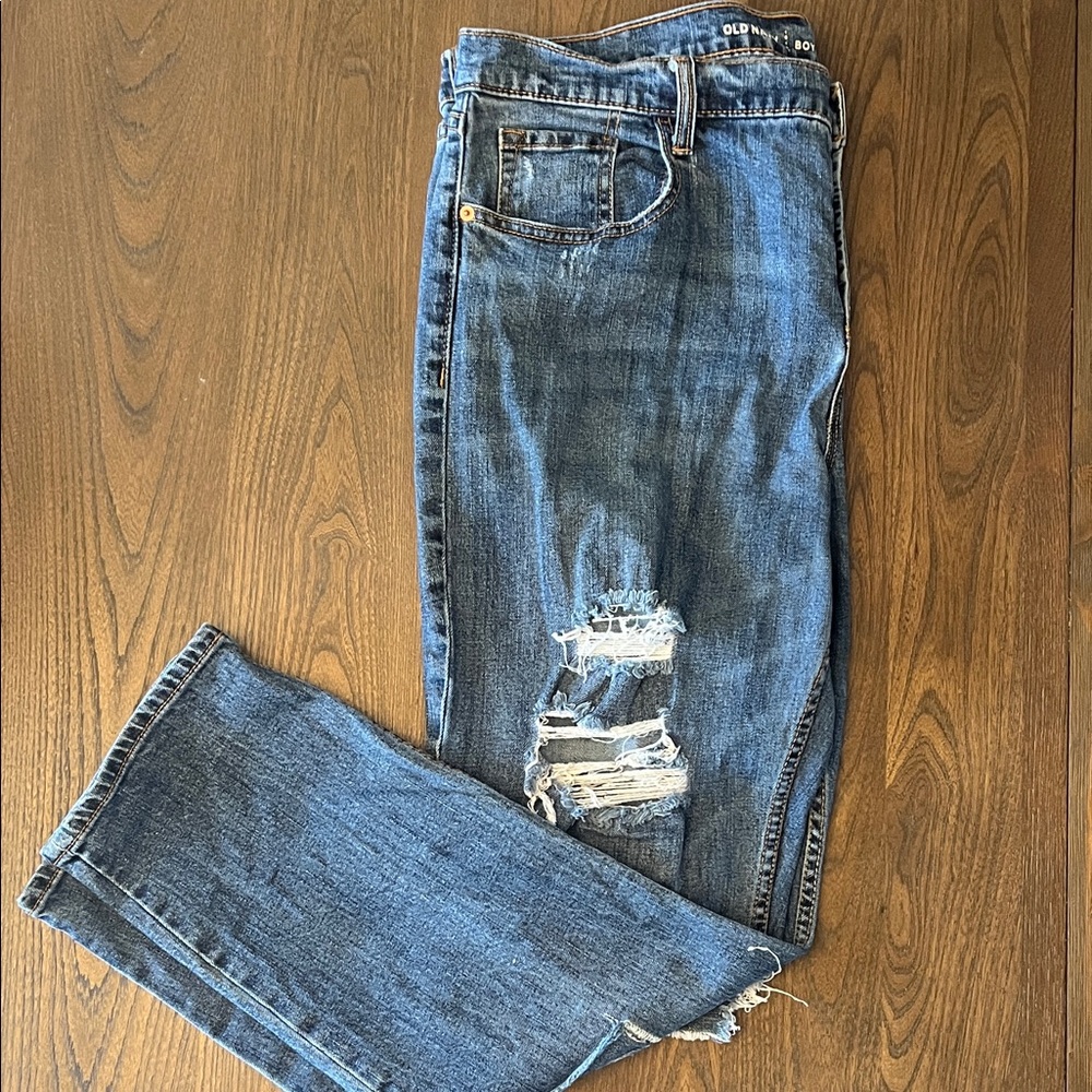 Old Navy Ripped Denim Jeans